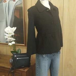 Black jacket 100% wool
